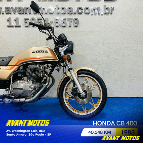 Foto Miniatura Honda CB 400 1983