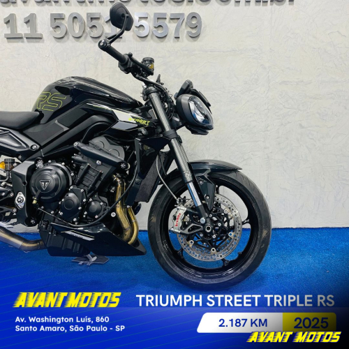 Foto Miniatura Triumph STREET TRIPLE 765 RS 2025